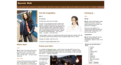 Desktop Screenshot of bonniemak.com